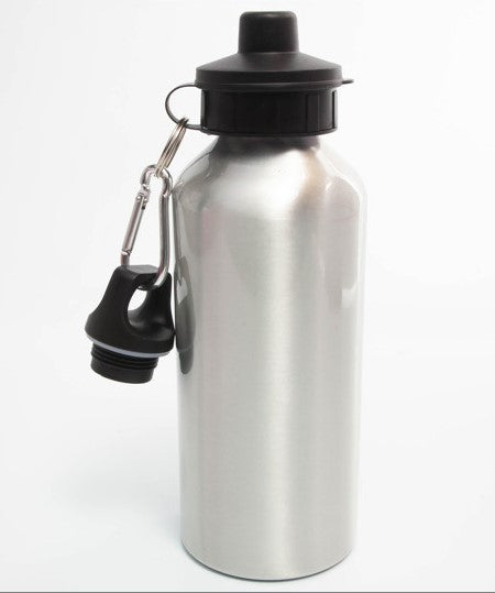 Unspeakable Christmas Personalised Water Bottle With Any Name, Available In White Or Silver