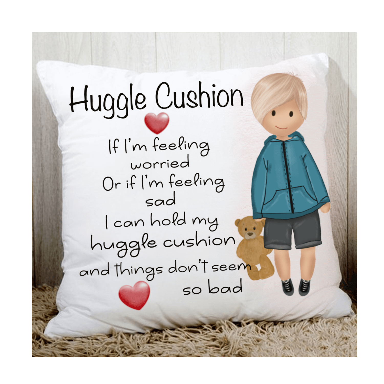 Boy or Girl Snuggle cushion