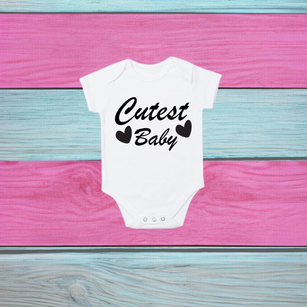 Printed Cute Baby, Baby Sleep Suit, Baby Grow, Various Colour Garment and Text, Free P+P