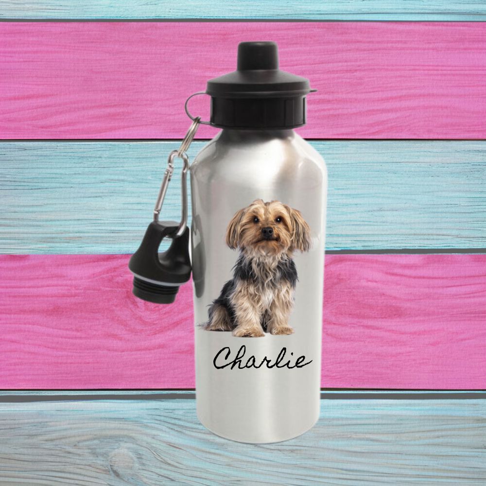 Printed Water Bottle, Fully Customisable, Any Text, Picture, Logo, Free P+P