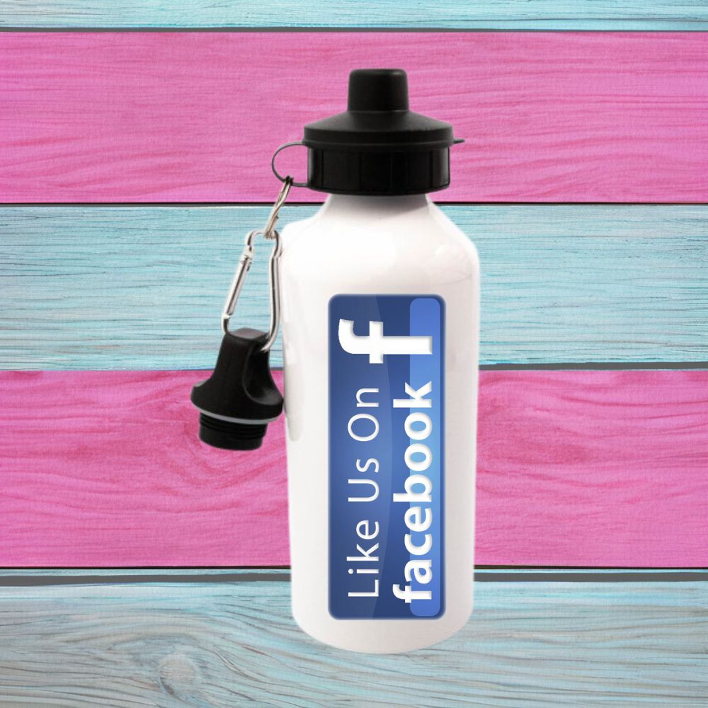 Printed Water Bottle, Fully Customisable, Any Text, Picture, Logo, Free P+P