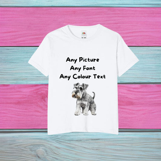 Any Text / Image Kids T-Shirt, Quality Sublimated Printed T-Shirt