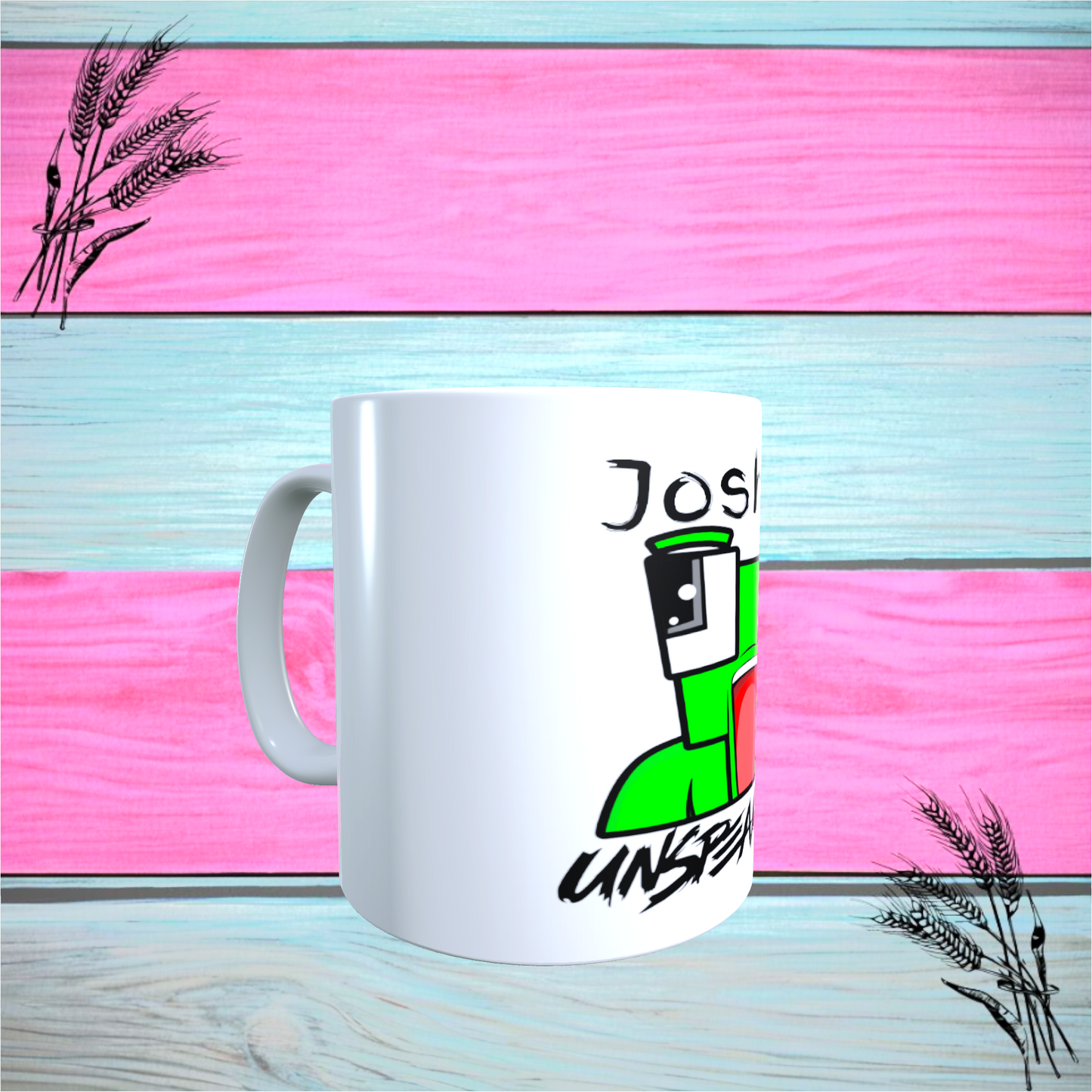 Personalised Unspeakable Printed Mug With Any Name, Free P+P