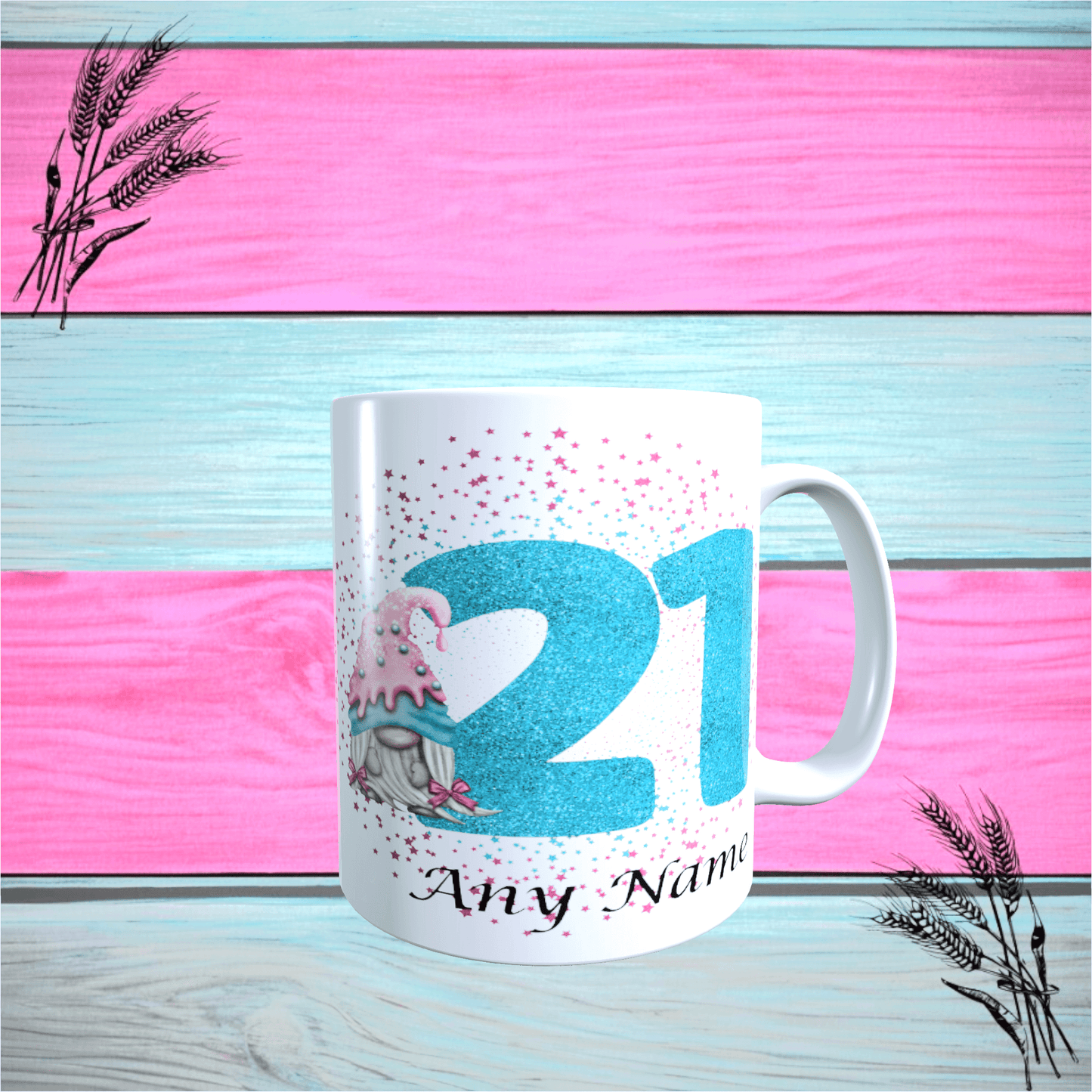 21st birthday mug