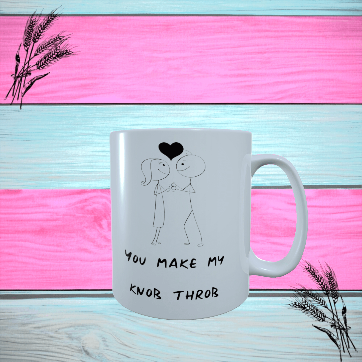 Novelty Funny Rude Valentines Mug Gift, Quality Sublimated Mug, Free P+P