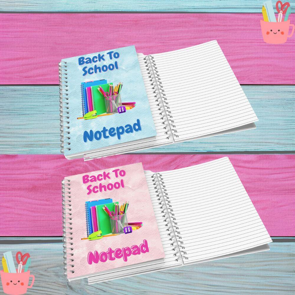 back to school notebook