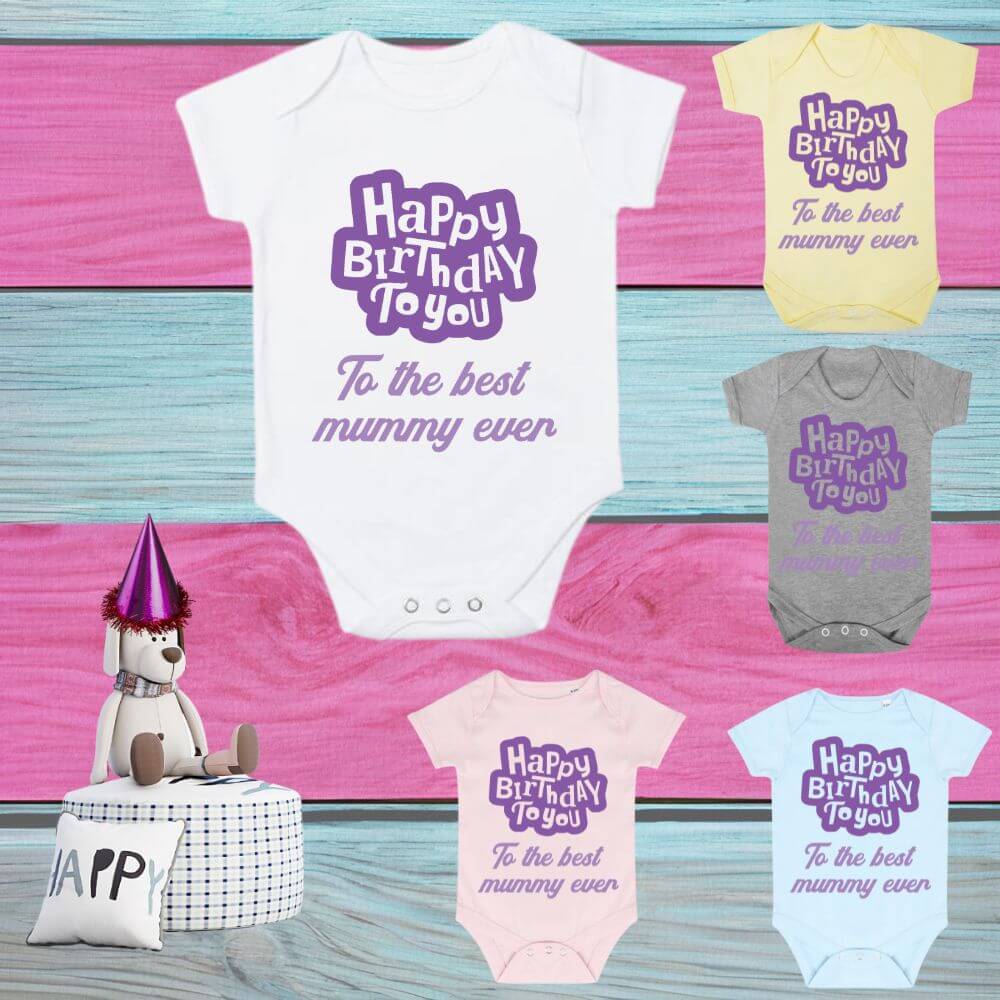 customised baby grows