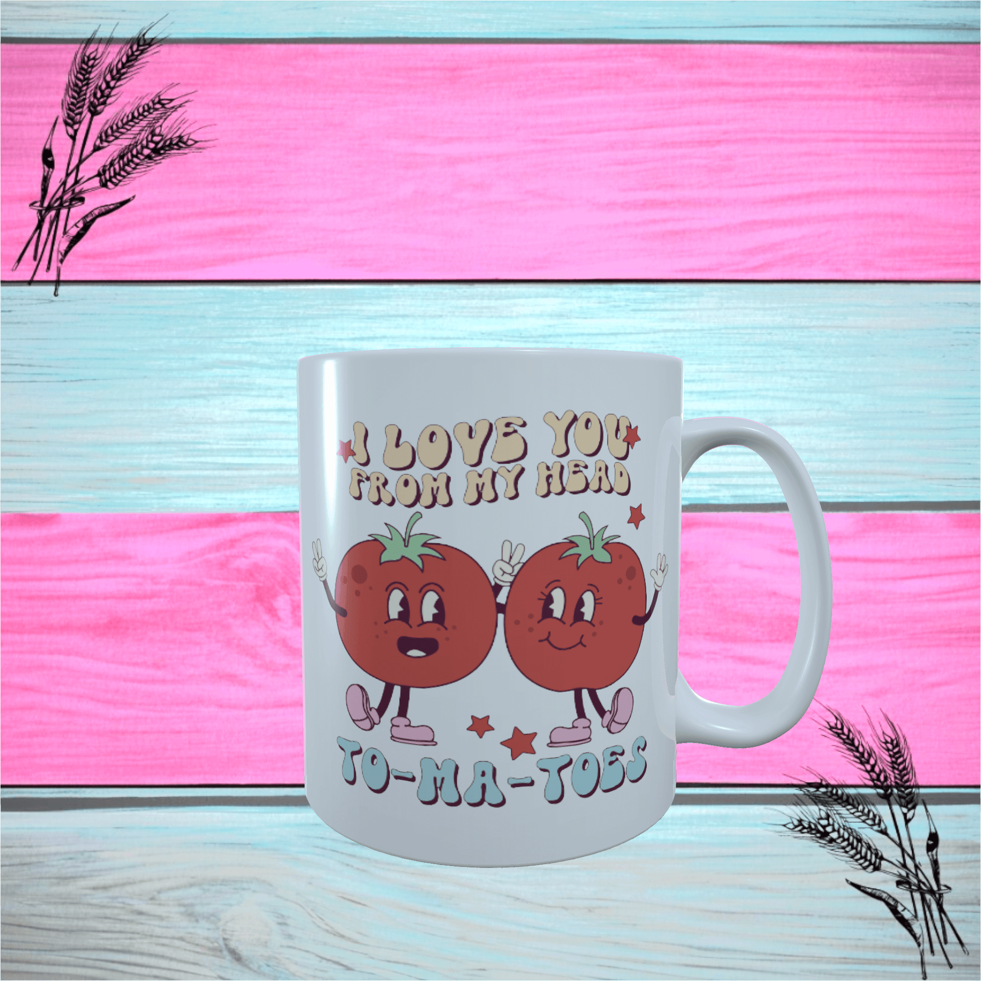 personalised valentines day mug